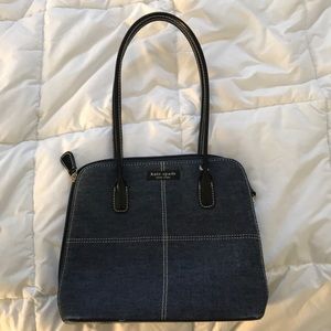 Kate Spade hand bag jean color